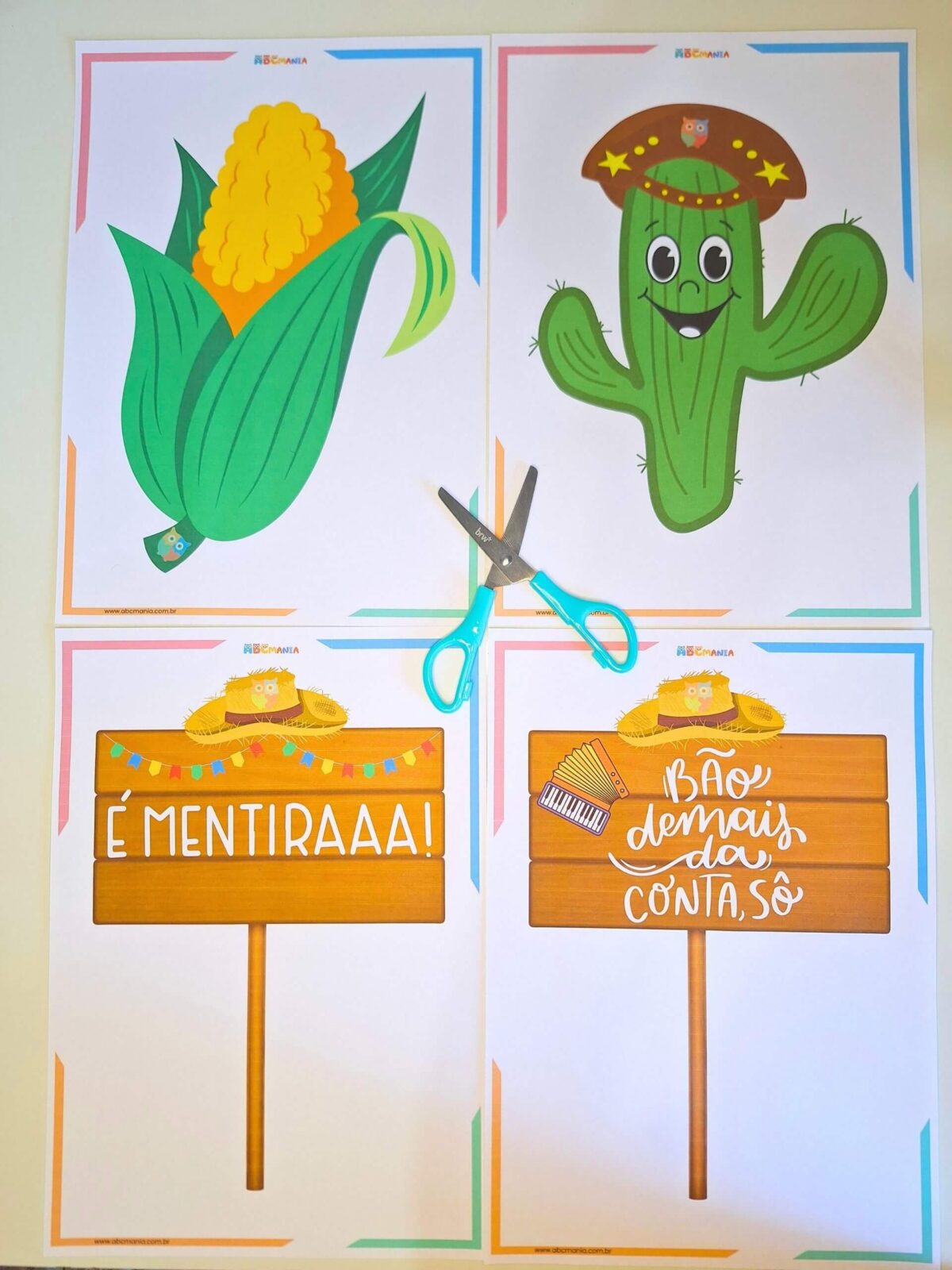 Decoração de Festa Junina para Imprimir em PDF Grátis Enfeites Festa Junina para Imprimir
