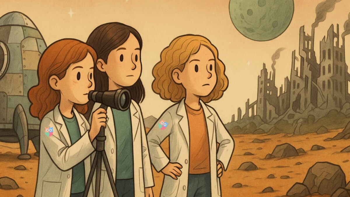5 Histórias Infantis de Ficção Científica Para Imprimir Ficção Científica - As Guardiãs do Planeta Azul