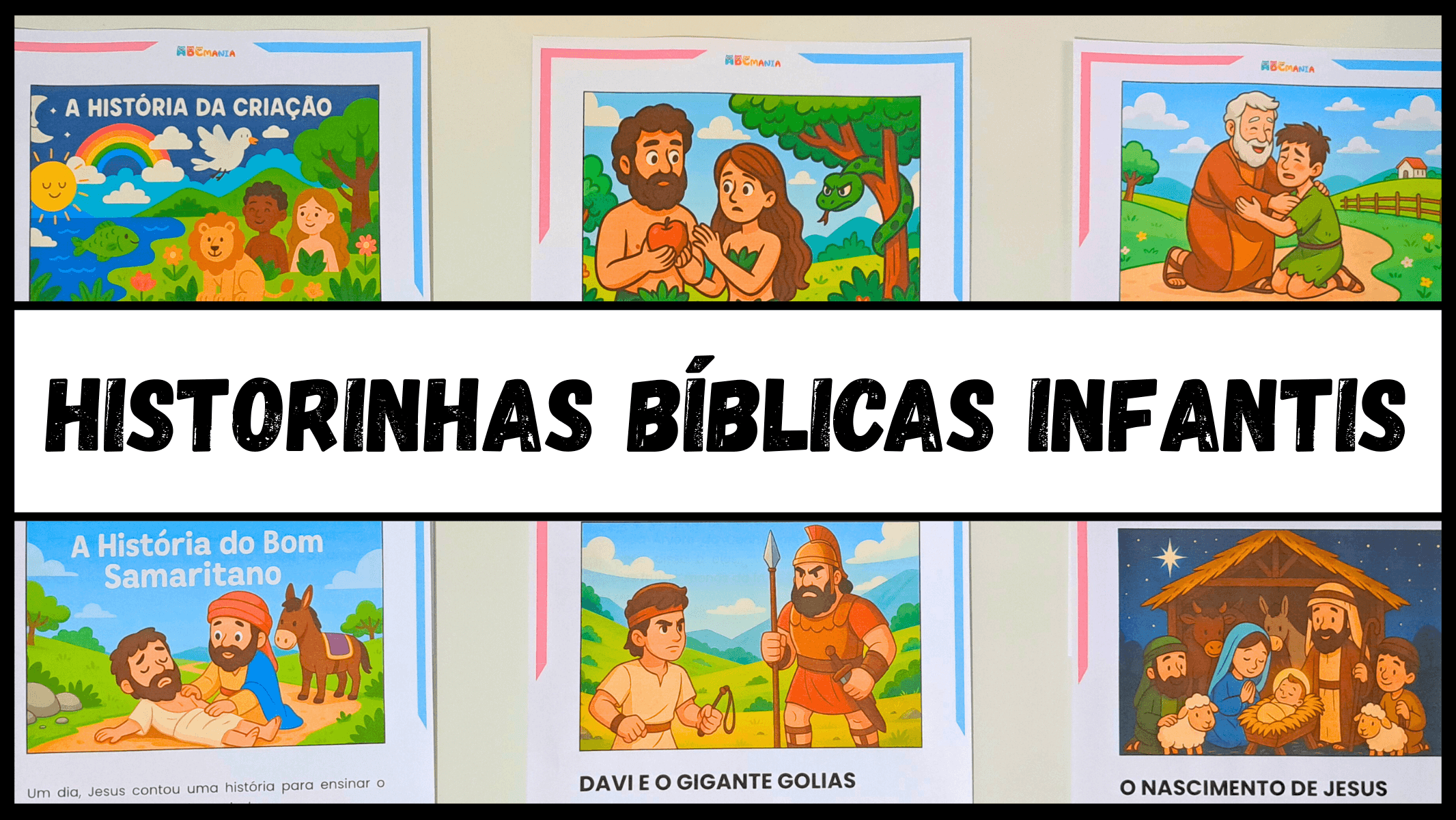 Historinhas Bíblicas Infantis para Ler e Ensinar