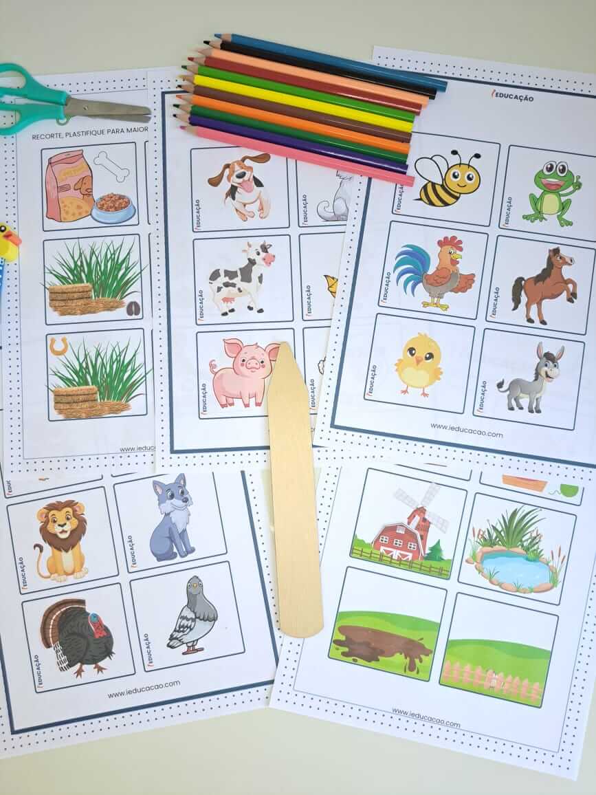 Você Conhece os Animais? Jogo Pedagógico para Educação Infantil Você Conhece os animais - Jogo Educativo para Crianças
