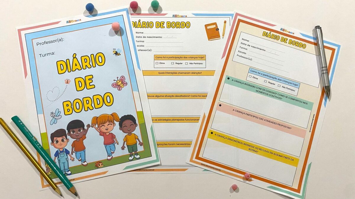 Diário de Bordo para Educação Infantil Diário de Bordo para Educação Infantil - Diário de Bordo na Educação Infantil - Exemplo de Diário de Bordo para Educação Infantil