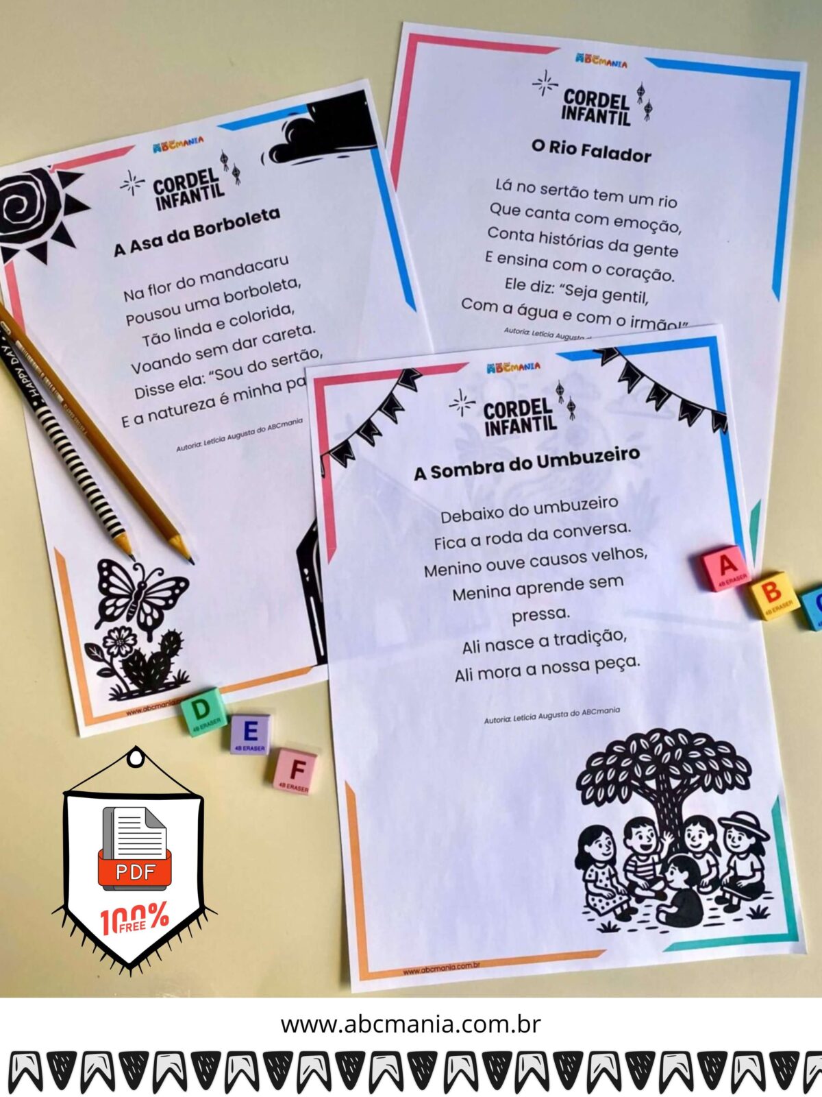 Literatura de Cordel Infantil para Imprimir Literatura de cordel infantil para imprimir - cordel nordestino para leitura e interpretação - cordel infantil curto